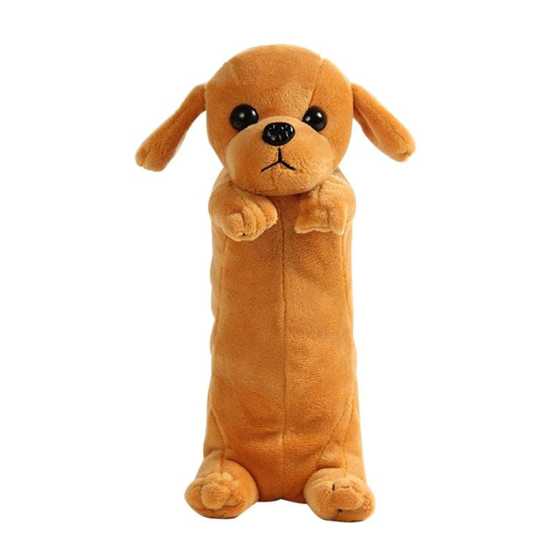 Le chien saucisse - trousse en peluche