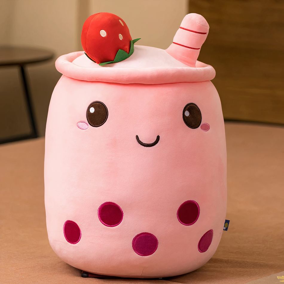 Peluche Bubble Tea coussin moelleux kawaii original