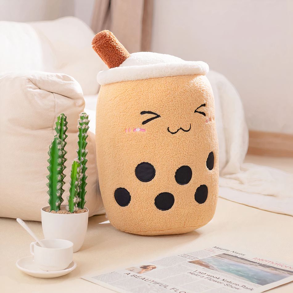 Peluche Bubble tea drôle mignonne enfant douce câline