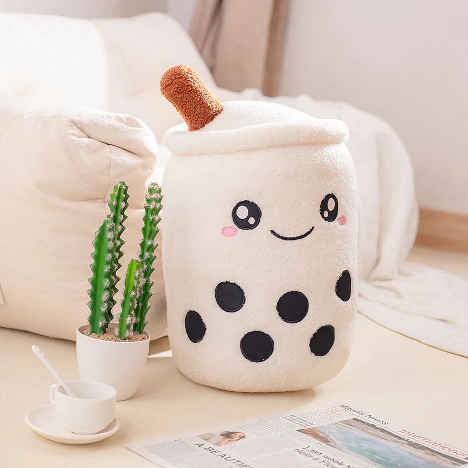 Peluche Bubble tea drôle mignonne enfant douce câline