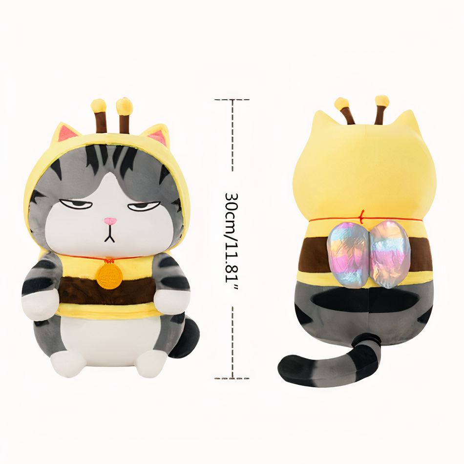 Peluche chat mignon design doux pour enfants cadeaux
