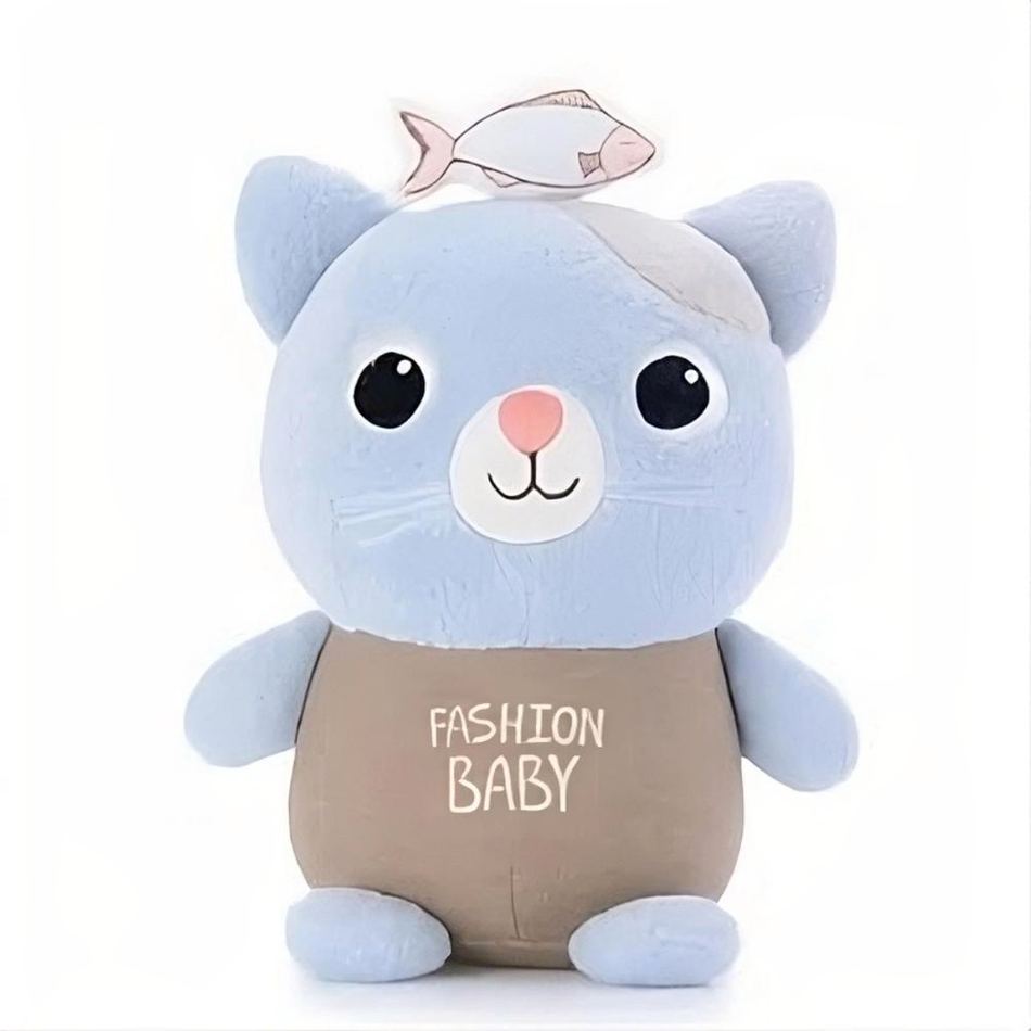Peluche chat mignon douce câline pour enfant