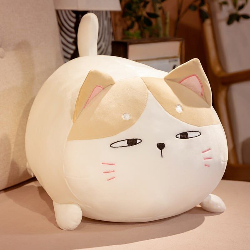 Peluche chat moelleuse distinct