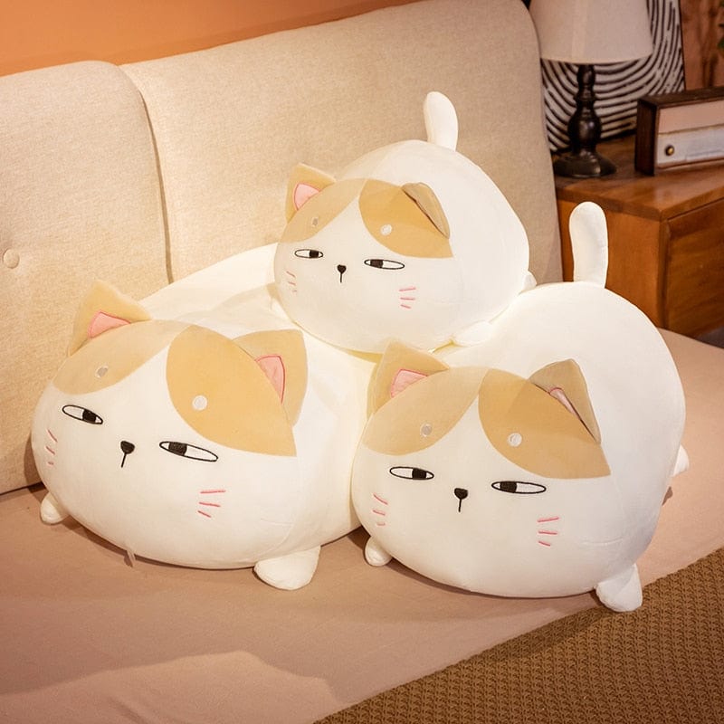 Peluche chat moelleuse distinct