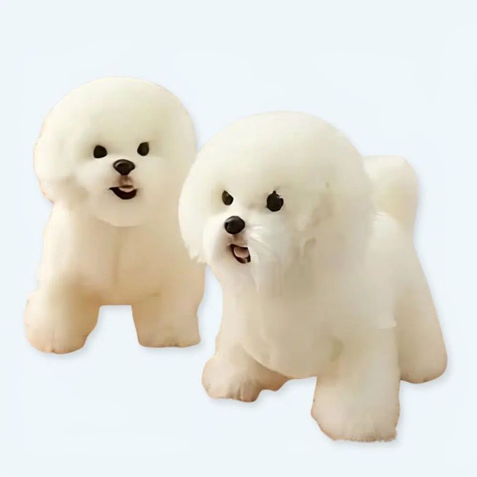 Peluche chien doux compagnon enfant chambre cosy