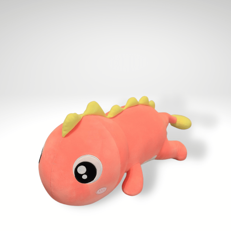 Peluche dinosaure kawaii aux gros yeux