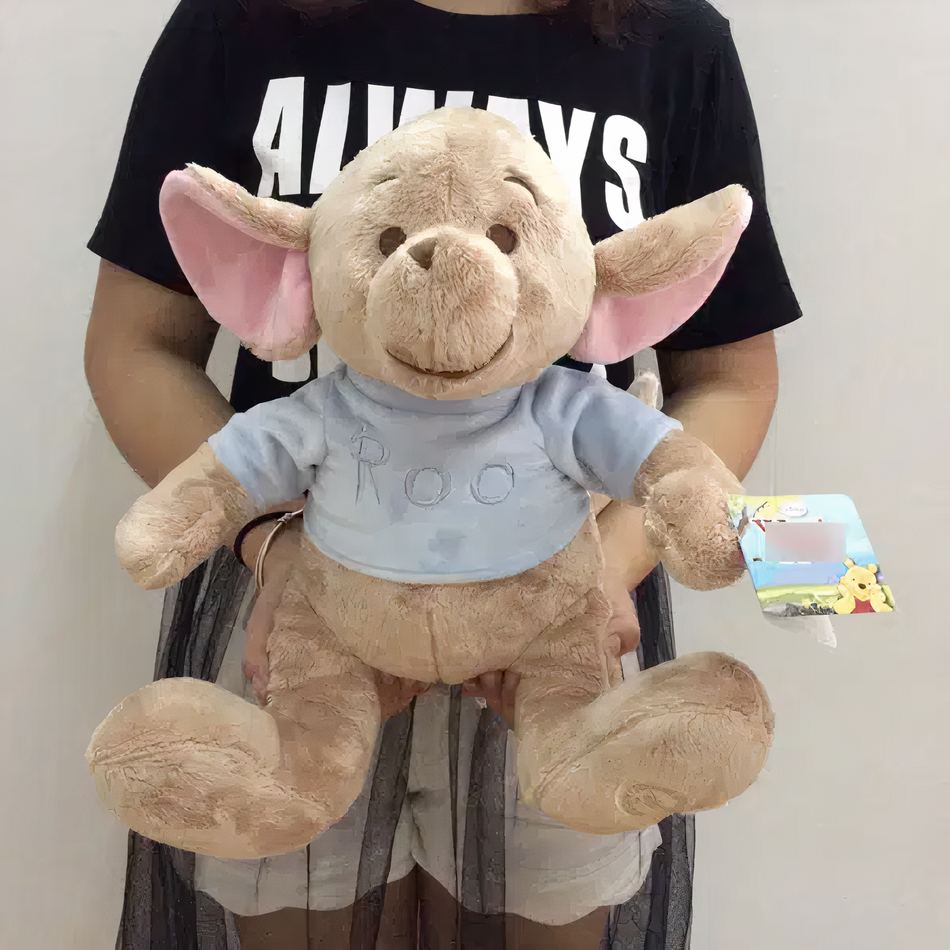 Peluche kangourou tendre enfant chambre déco douce