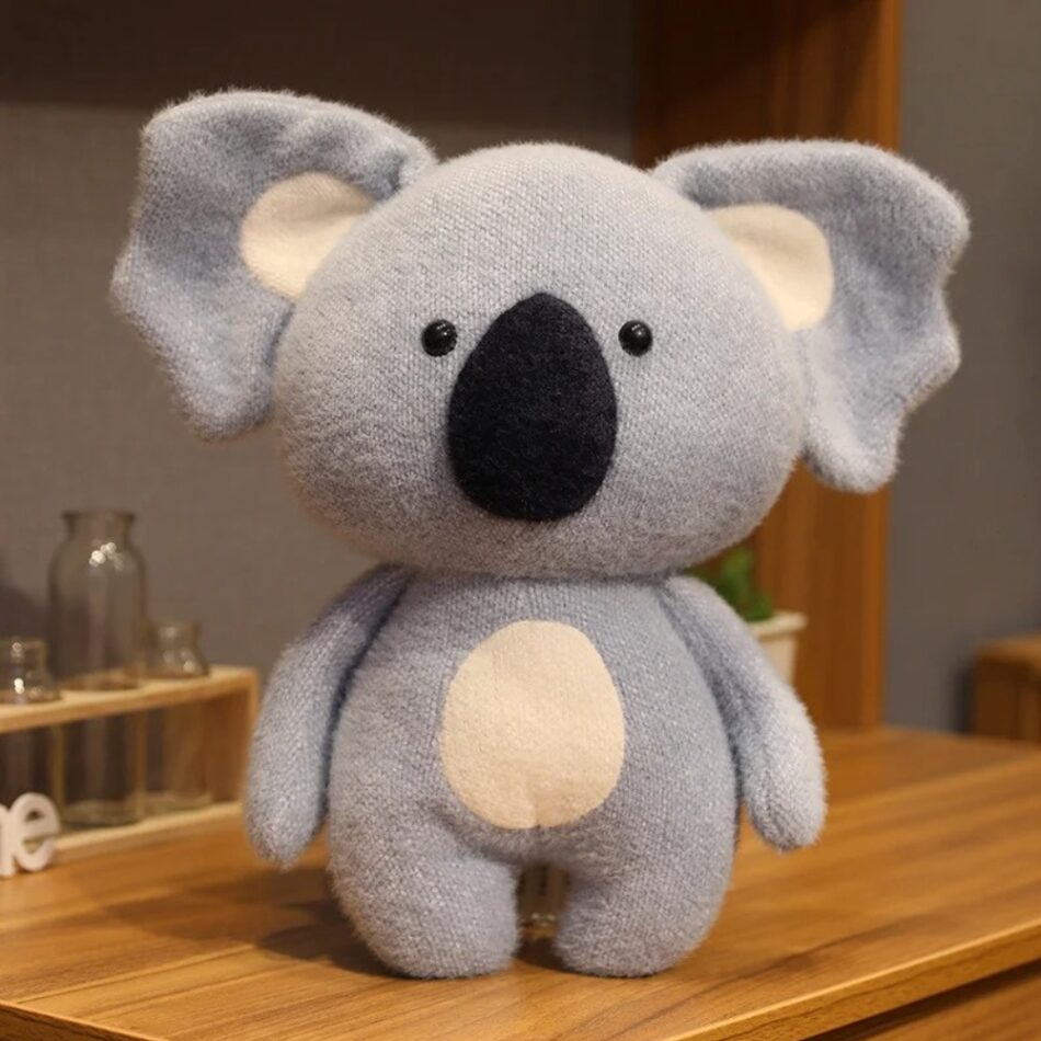 Peluche koala laine douce câlin enfant écologique