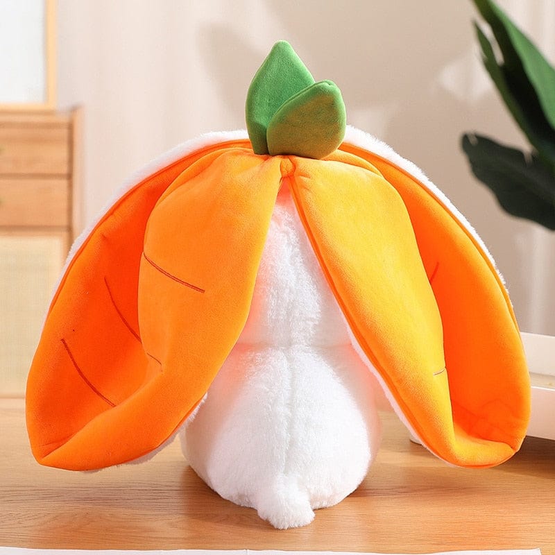 Peluche lapin qui se transforme