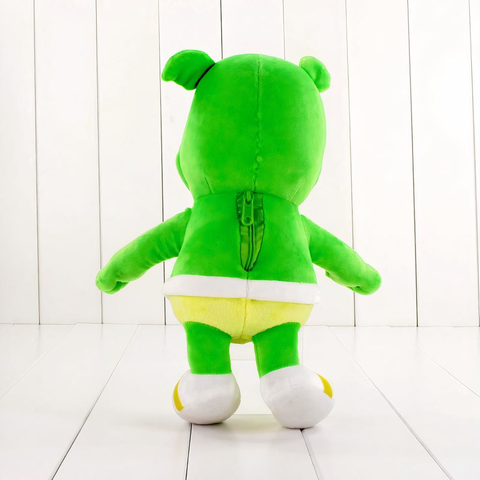 Peluche musicale verte douce pour chambre enfant
