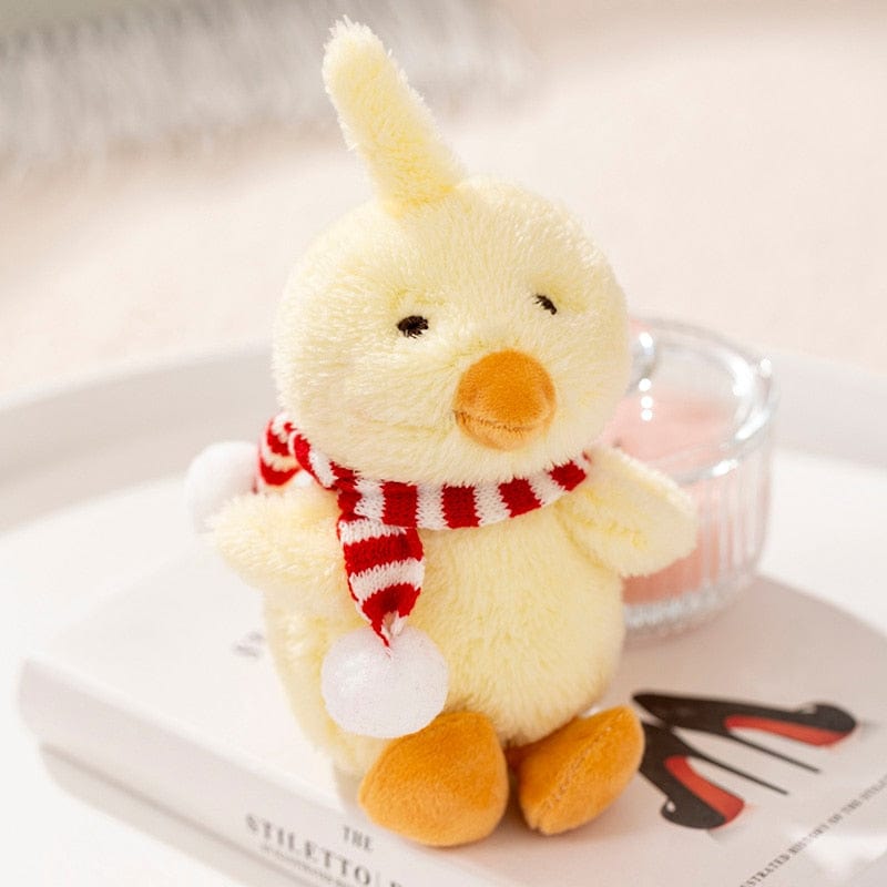 Peluche noël les petits animaux