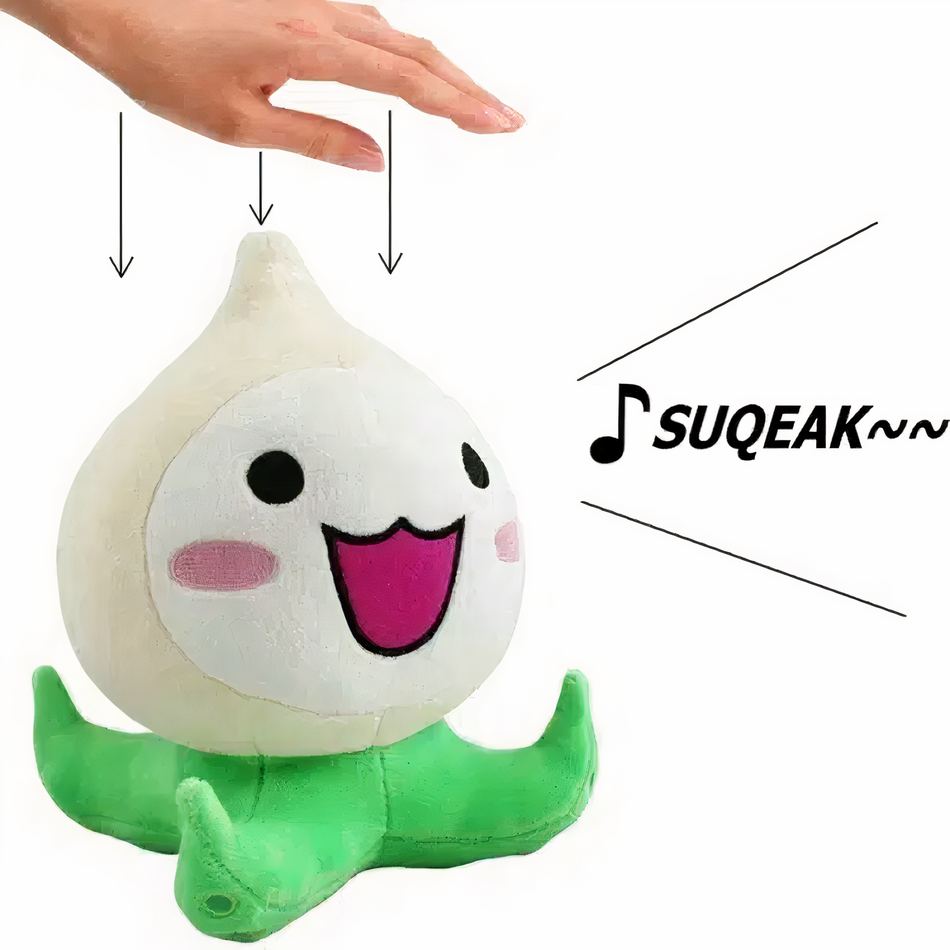 Peluche oignon poulpe mignon doux câlin chambre enfant