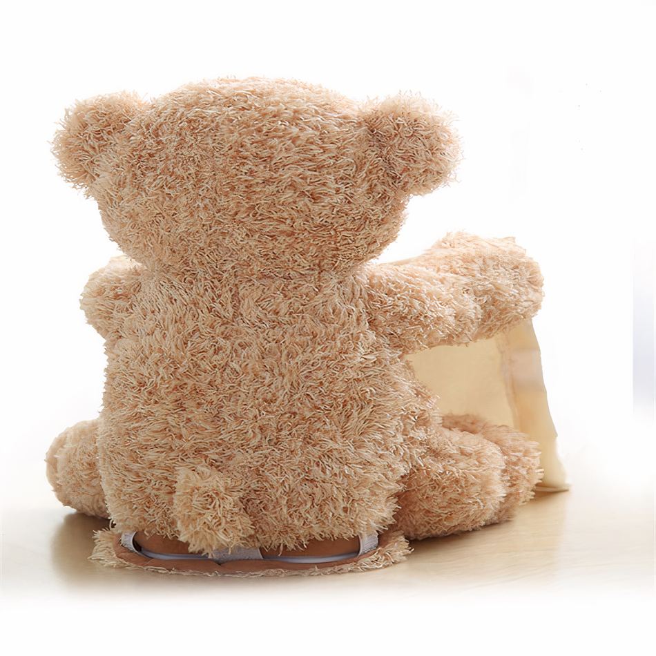 Peluche ours interactif doux câlin enfant ludique