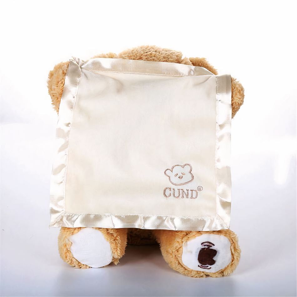 Peluche ours interactif doux câlin enfant ludique