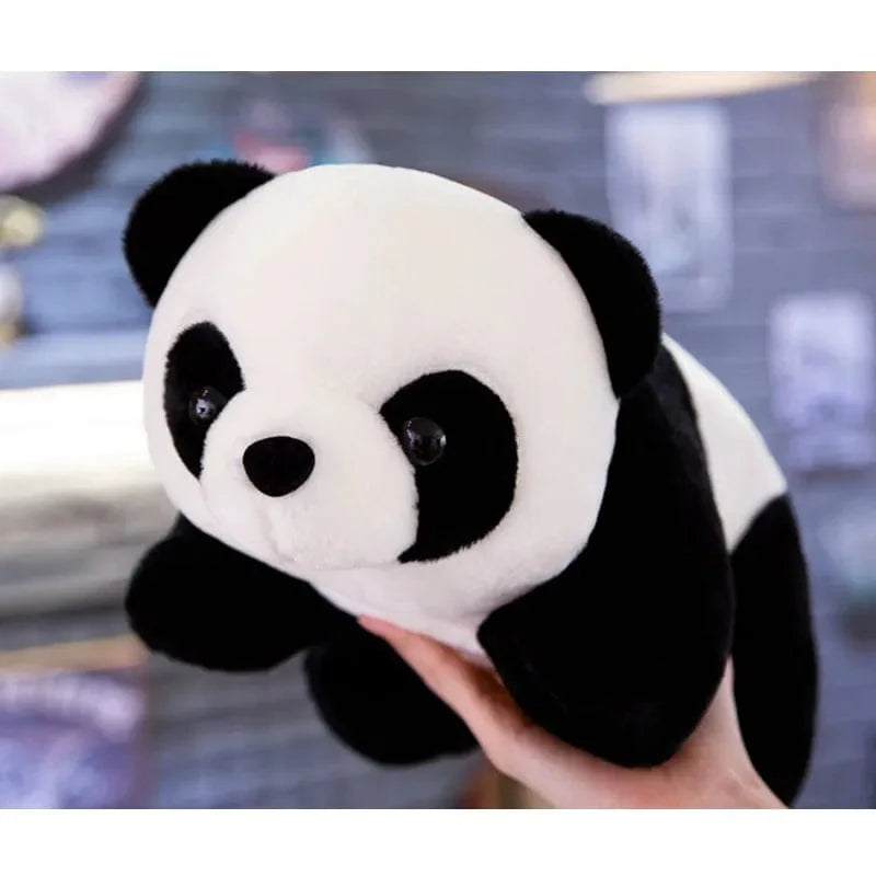 Peluche panda blanc et noir