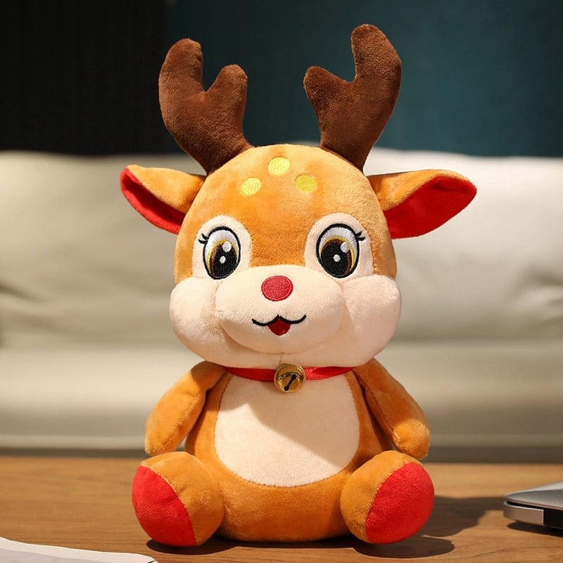Peluche renne du père Noël