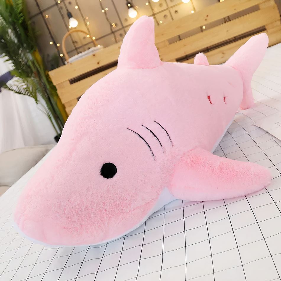 Peluche requin géant doux ami pour enfant marin