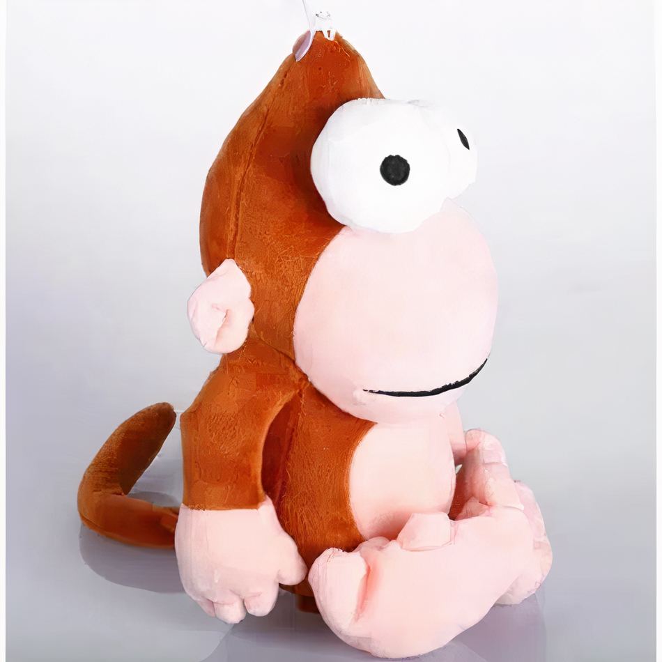 Peluche singe drôle jungle douce câlin enfant aventure