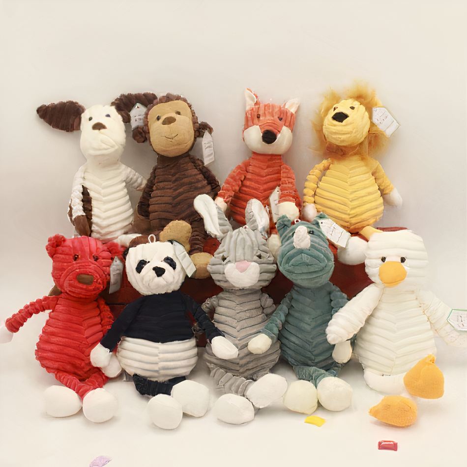 Peluche singe marron doux jungle câlin enfant
