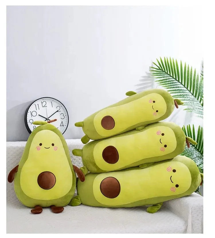 Peluche squishmallow avocat vert