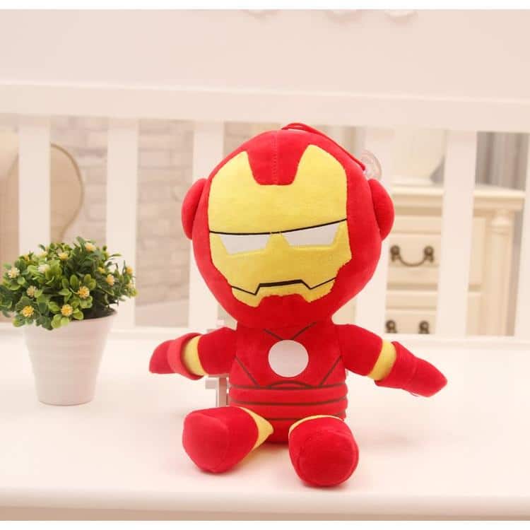 Peluche super-héros Marvel DC douce collection geek
