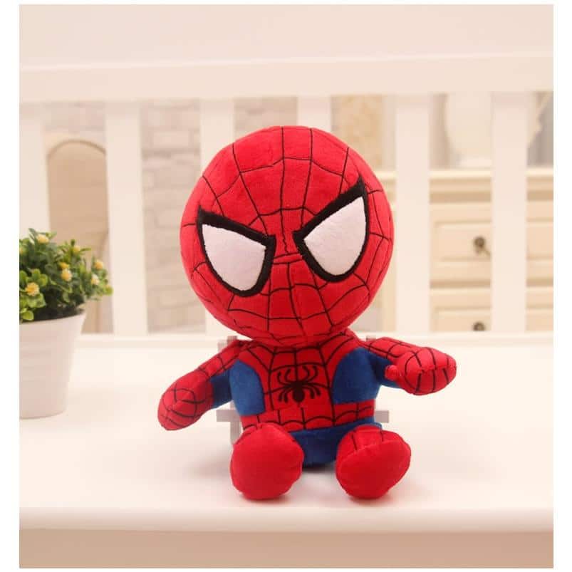 Peluche super-héros Marvel DC douce collection geek