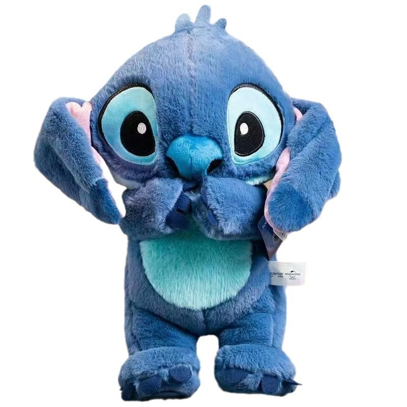 Peluche stitch qui respire à bruit blanc