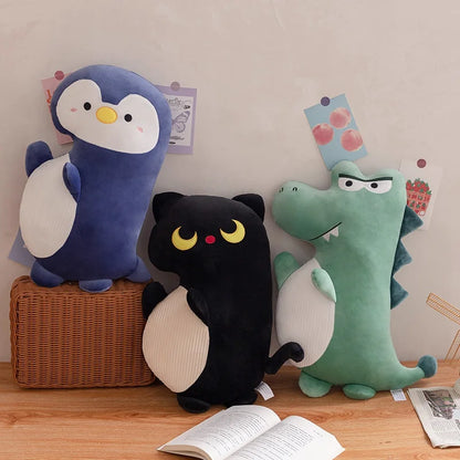 Peluche squishmallow cochon bagarreur