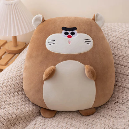Peluche squishmallow castor grognon