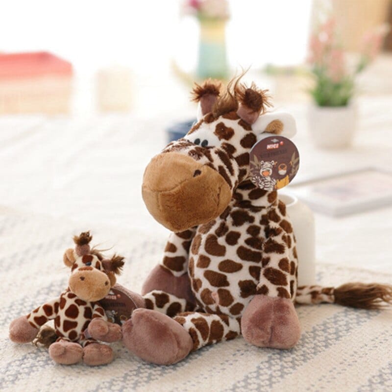 Girafe Peluche Géante  Geoffrey | Peluche World 22 cm