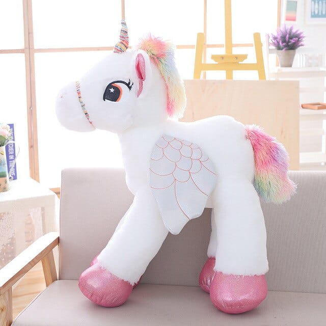 Grande Licorne En Peluche  Lila | Peluche World 60 cm