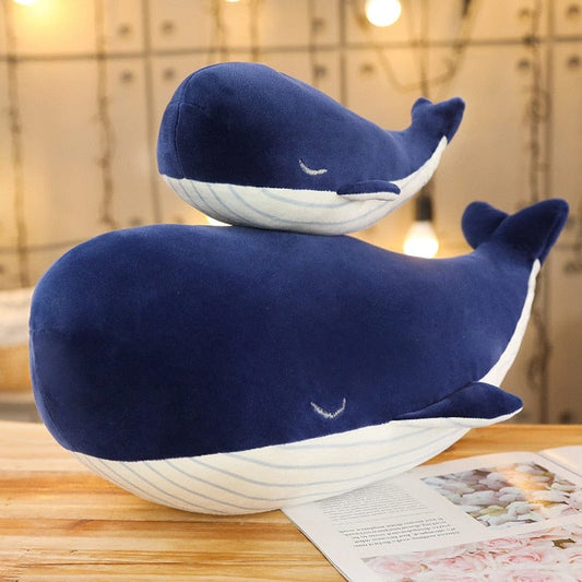 Grande Peluche Baleine Bleu | Peluche World