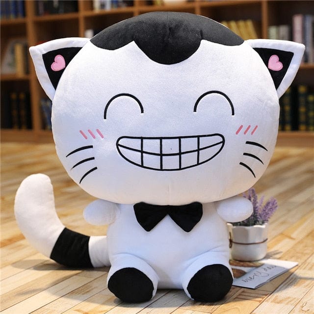 Grande Peluche Chat  Flocon️ | Peluche World 65 cm