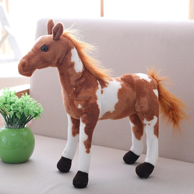 Grande Peluche Cheval  Mistral | Peluche World 30 cm