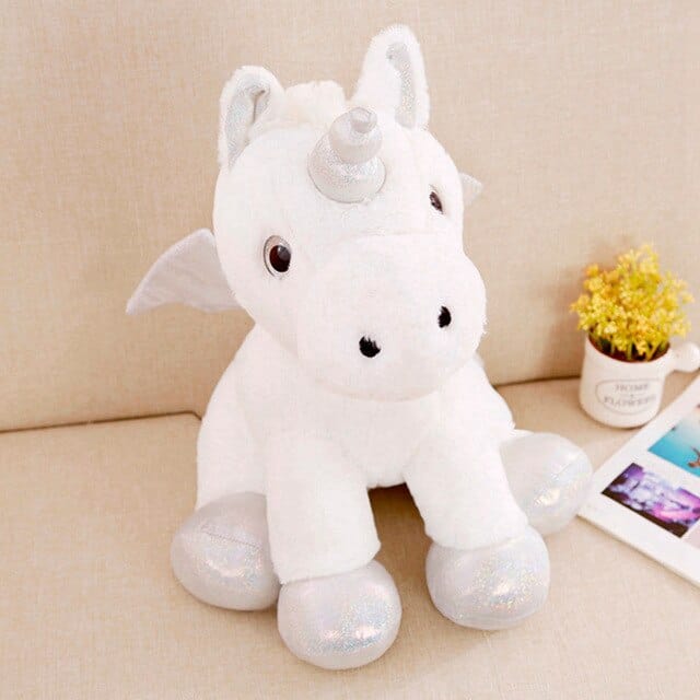 Gros Nounours Licorne  Pétillante️ | Peluche World 40 cm