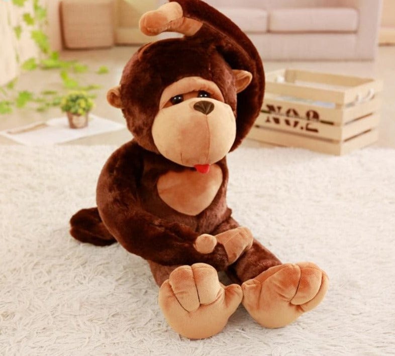 Grosse Peluche Singe  Câlinou | Peluche World