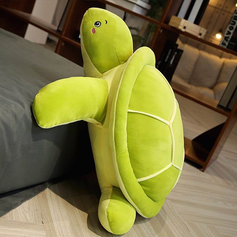 Grosse Peluche Tortue  Turteline | Peluche World 45 cm