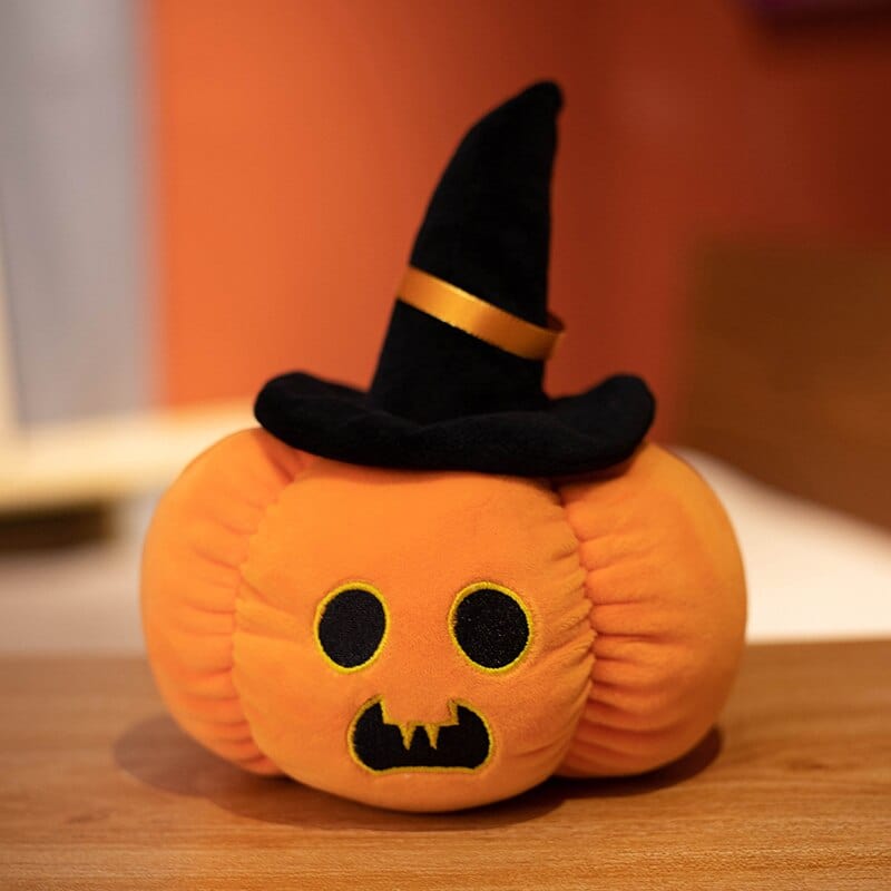 La citrouille de la peur - peluche d'halloween