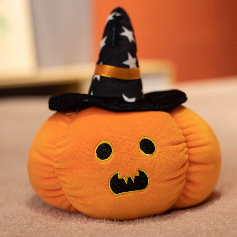 La citrouille de la peur - peluche d'halloween