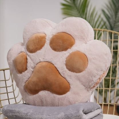 La patte de chat - peluche réchauffe main