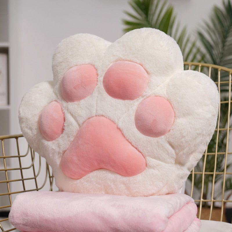 La patte de chat - peluche réchauffe main