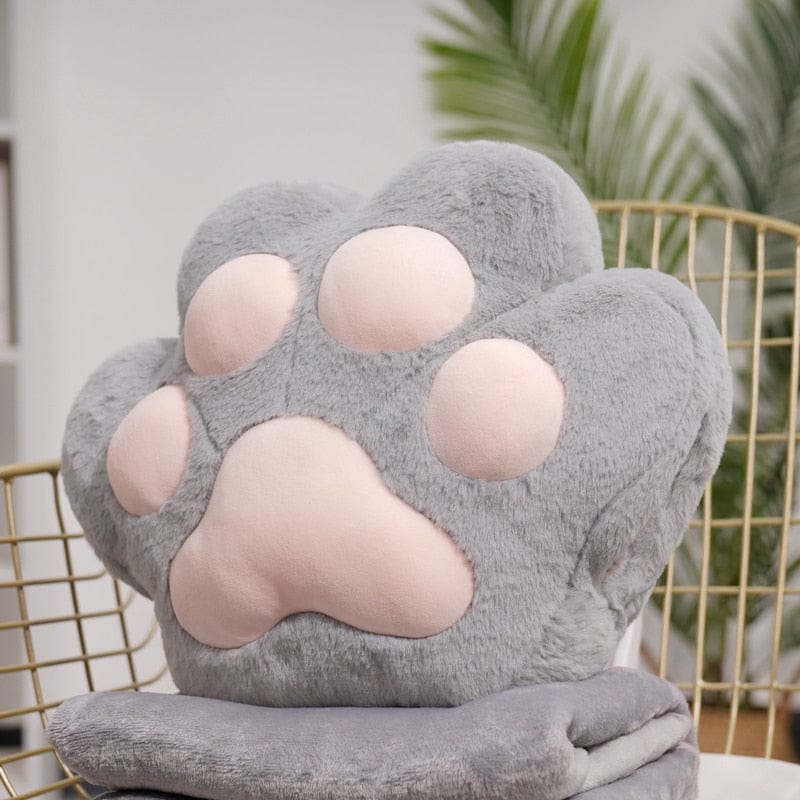 La patte de chat - peluche réchauffe main