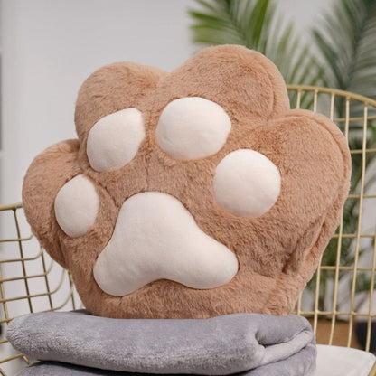 La patte de chat - peluche réchauffe main