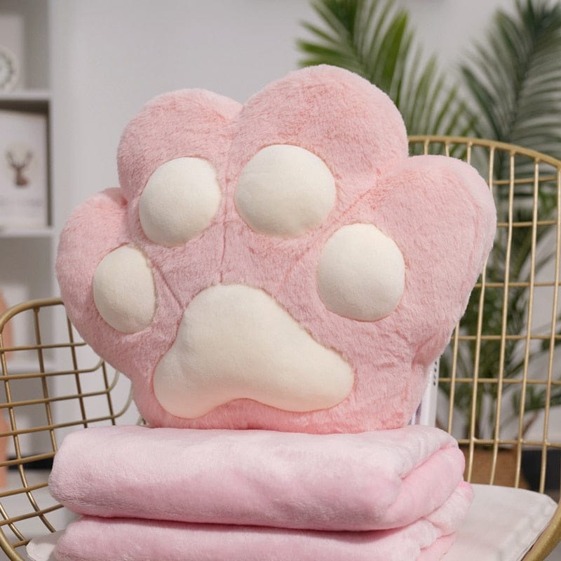 La patte de chat - peluche réchauffe main