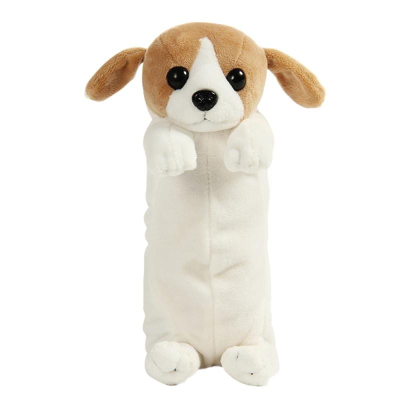 Le chien saucisse - trousse en peluche