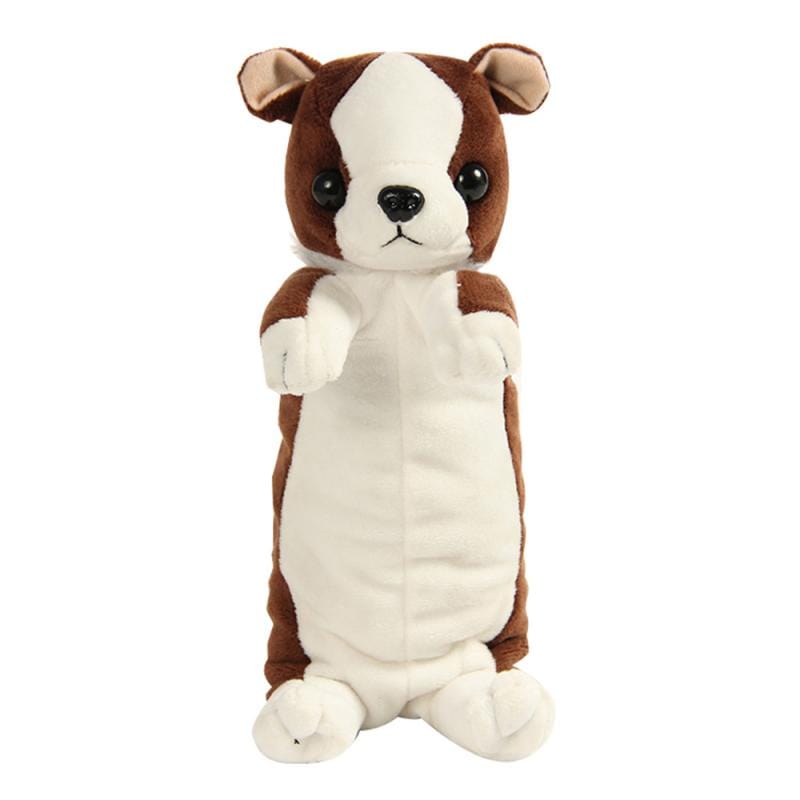 Le chien saucisse - trousse en peluche