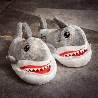 Le gros requin - chausson en peluche