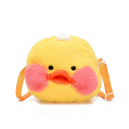 Le poussin de compagnie - sac à bandoulière en peluche