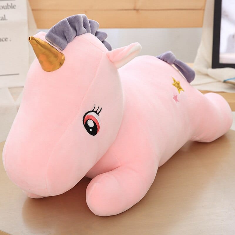 Licorne En Peluche Rose  Jewel | Peluche World 35 cm