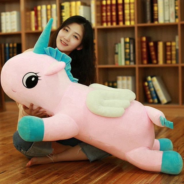 Licorne Géante En Peluche  Lumina | Peluche World 45 cm